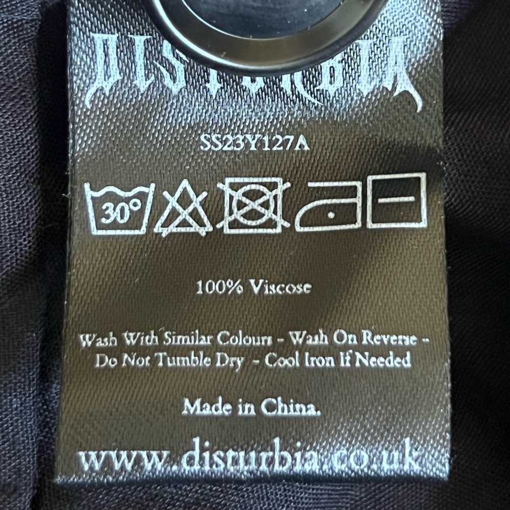 Disturbia Foxglove Button Detail Midi Dress NWT US 12 - Picture 11 of 12